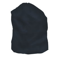 Zaštitni znak Home Teška vreća za pranje rublja veličine Jumbo, crno