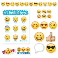 Kolekcija cool emojija za kreativni nastavni tisak