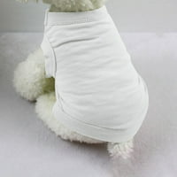 Božićna odjeća Slatki pseći vrhovi za kućne ljubimce Odjeća prozračna mekana odjeća za pse štene prsluk T-shrit