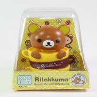 Smeđi medvjed u šalici za kavu Japanska figurica Solarna igračka kao poklon 511671