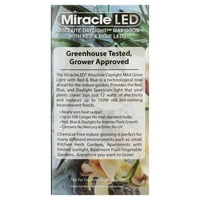 Miracle LED MA crveni i plavi spektar LED Grow Lite Zamijenite 150W 4-pack