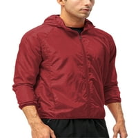 Niuer unise vodootporne jakne košulje muškarci dugih rukava s kapuljačom majice majice kaputa casual labave bluze