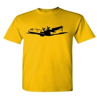 - Teretni avion-retro stil USAF-a-pamučna majica u Mumbaiju