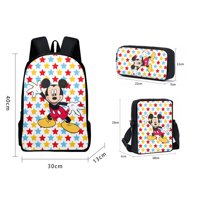 Školska torba s ruksakom iz crtića s Mikijem i Minnie, ruksak s Mikijem i Minnie