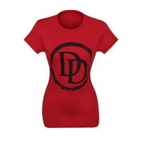 Daredevil Simbol Crvena ženska majica-XLarge