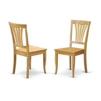 - Hrast-F Avon blagovaonica, drvena stolica sjedalo-hrast, trim-set od 2