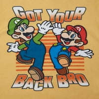 Nintendo Boys Dugi rukavi Top i duge hlače s dvodijelnim pidžama Set veličine 4-10