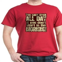 CAFEPRESS - majica s humorom smiješnog pijenja - pamučna majica