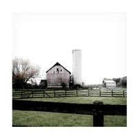 Slika na platnu Farma i ograda