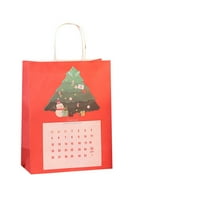 Prekrasna Rođendanska ambalaža za žene, Kraft papirnate božićne poklon vrećice na veliko, blagdanske poklon vrećice