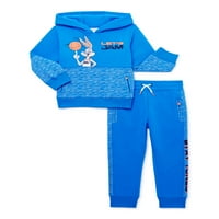 Space Jam Baby and Toddler Boy Fleece Hoodie i Jogger Pant Outfit Set, 2-komad, veličine 12m-5T