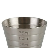 Mjerenje pucanja šalice Jigger Bar koktel pića Mješavina mješavina mjerenja šalice mjerača mliječna kava šalica