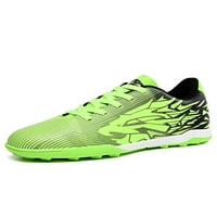 Prozračne sportske tenisice za dječake lagane sportske cipele Na vezanje fluorescentno zelene boje 4 inča