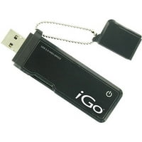 iGO USB 2. Prijenosni čitač s više kartica s privjeskom za ključeve