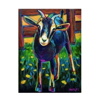 Robert Phelps Art 'Gertie The Goat' platno umjetnost