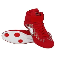 Uniseks-dječje boksačke cipele s gumenim potplatom, hrvačke cipele s okruglim prstima, prozračne borbene tenisice