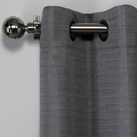 Ekskluzivne domaće zavjese od sirove svile sa skupljajućim slojem gornje ploče zavjesa