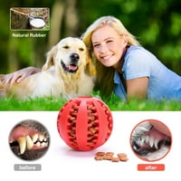 Igračka za čišćenje zuba za pse kuglice za čišćenje kućnih ljubimaca, interaktivne igračke za kućne ljubimce otporne