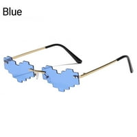 Poklon igra za muškarce i žene festivalska zabava naočale s mozaikom piksela sunčane naočale s robotskim igračem