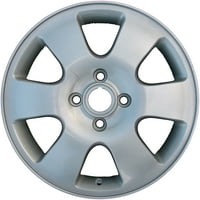 Kai je obnovio OEM kotač od aluminijskog legura, sav obojeno srebro, fits - Ford Focus