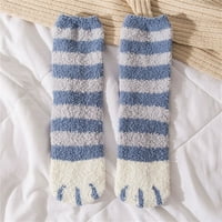 Ženske Ležerne mekane čarape sa životinjskim printom i pamučnim uzorkom Ženske čarape udobne mekane tople zimske