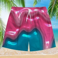 Muške kupaće gaće u donjem rublju, ljetne brzosušeće kratke hlače za plažu s elastičnim strukom, modne kratke