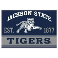 Wincraft Jackson State Tigers 2.5 '' 3,5 '' Magnet za hladnjak