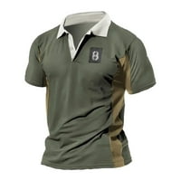 Muške polo majice za golf, Majica kratkih rukava i majica s kratkim rukavima, Klasični krojevi, brzo sušeći vrhovi