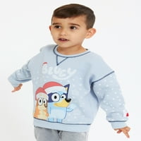 Bluey Toddler Boys odmor za praznike Twimhebin, veličine 2T- 5T