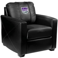 Srebrna stolica Sacramento Kings s potplatom s logotipom