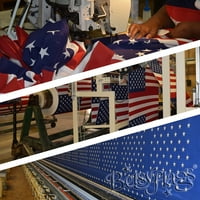 1in HDPE nosač Betsy Flags 2-položaja, montažni hardver, bijeli