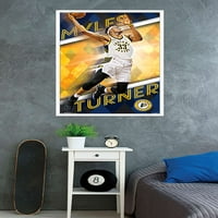 Zidni poster Indiana Pacersa-miles Turner, 22.375 34