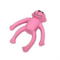 Obalni lupeži kasna igračka majmun Pink 6 - inčni-076484837135