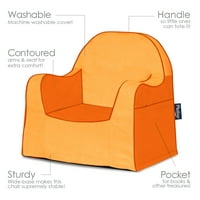 Dječja sjedalica u dvobojnoj narančastoj boji