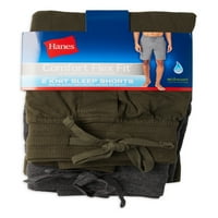 Hanes muški pamučni modalni ComfortFlexfit kratke hlače, 2-pack