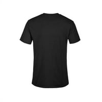 Muška crna majica s uzorkom astronauta - dizajn od 2 inča