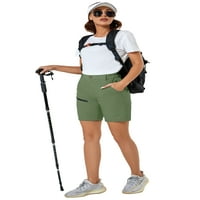 Ženske teretne kratke hlače za planinarenje, brzosušeće aktivne golf kratke hlače, ljetne kratke hlače za putovanja