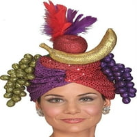 Svjetlucavi voćni šešir za odrasle