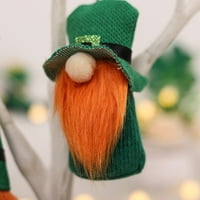 Irski praznik Dan plišanih ukrasa Patrick poklon za sobu poklon lutka svetog proljeća Kućni dekor uskrsna viseća